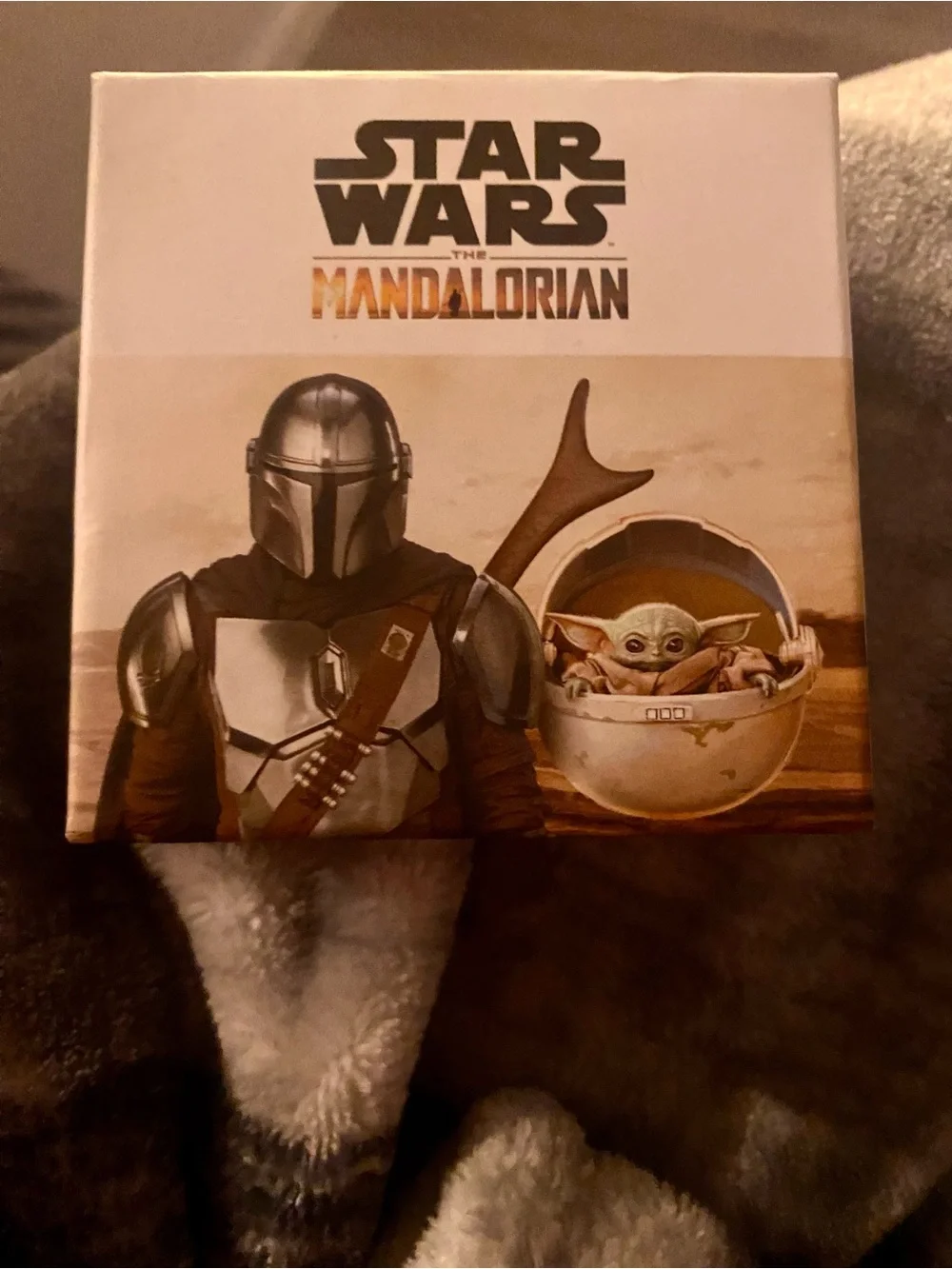 Star Wars The Mandalorian Baby Yoda Green and Orange Kids Necklace